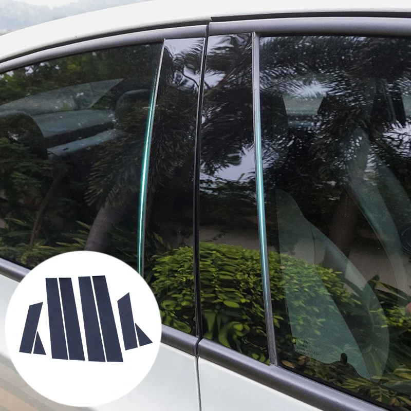 Для Nissan Qashqai J11 2016 2017 2018 2019 2020 черный поликарбонат Автомобильная дверь окно