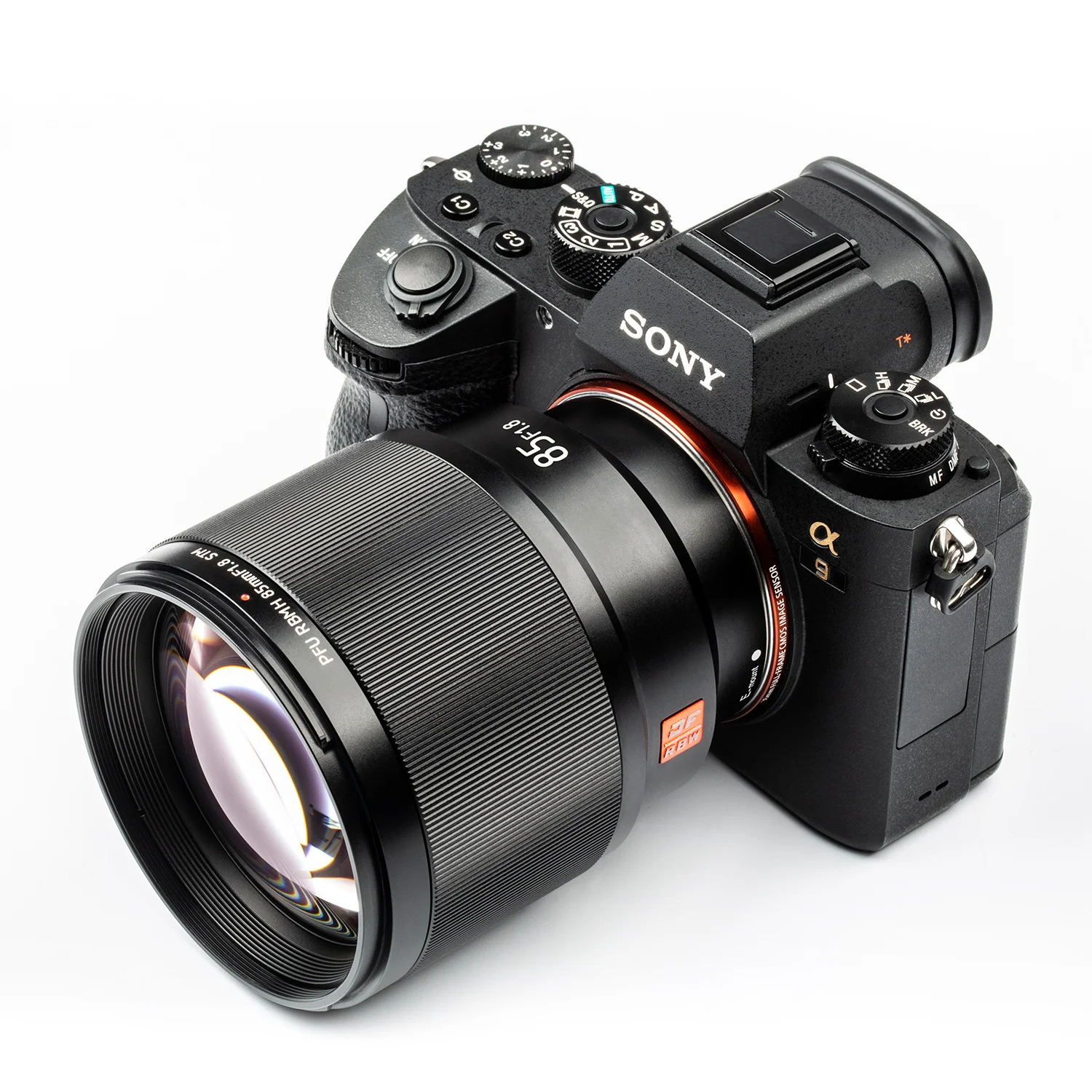 VILTROX 85 мм f1.8 STM объектив с автоматической фокусировкой и фиксированным фокусом F1.8 полный объектив для камеры sony E mount A9 a7III a7RIII a7SII A6500 A6400