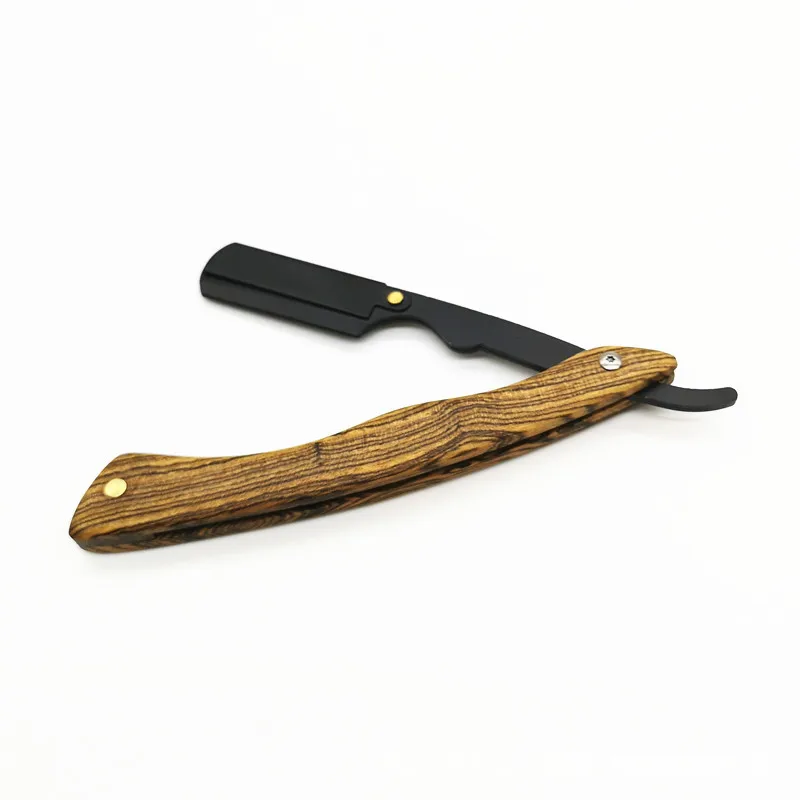 Gold Sandalwood Razor Shaving Knife Hairdressing Scraper Haircut Razor Haircut Knife Shaving Sweat Knife G1105 1 Gold Sandalwood Razor Shaving Knife Hairdressing Scraper Haircut Razor Haircut Knife Shaving Sweat Knife G1105 5