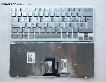 

UK keyboard For SONY VPC-CA CA26EC CA27EC CA28EC CA CA2S1C CA2S2C CA2S3C Silver with Frame with backlit keyboard UK Layout