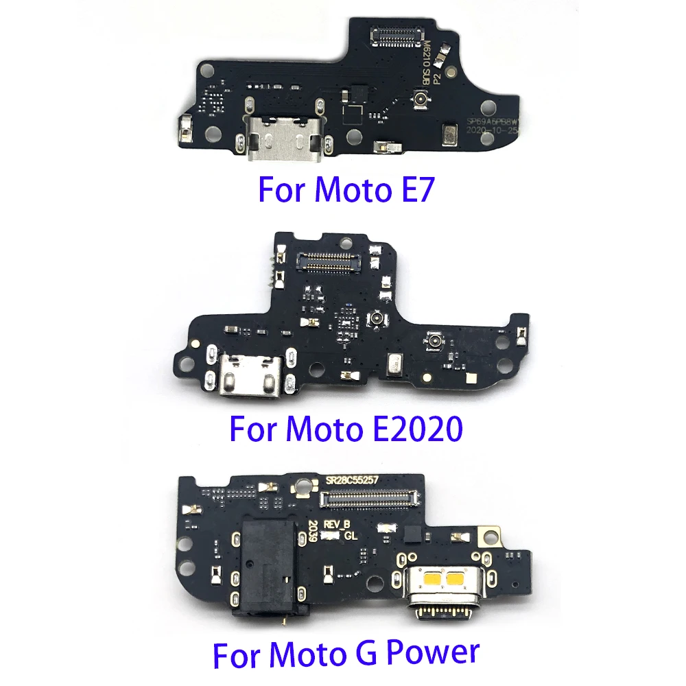5 шт./лот для Moto G г/g Power / E7 E 2020/для One Fusion Plus USB-разъем зарядки док-станция разъем