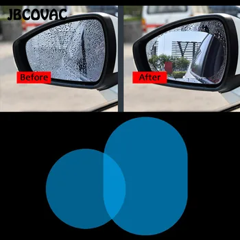 Accesorios para coche película para espejo Retrovisor HD antiniebla, antiarañazos, a prueba de lluvia, funda transparente, pegatina de espejo para coche