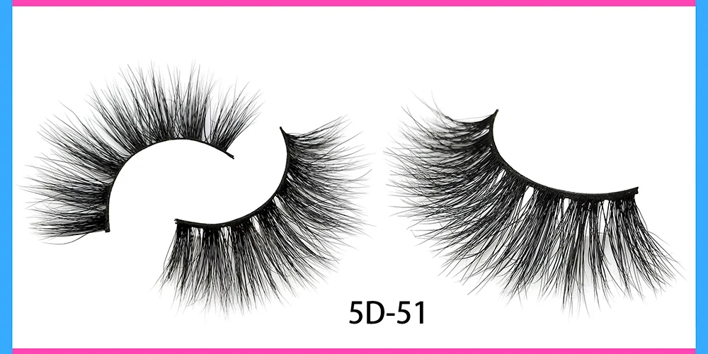 Golden Unwinding 5D-36 Mink False Eyelashes 8-25mm Full Strip Lashes Handmade Cruelty Free High Quality 3D Mink Lash