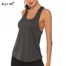 Женские рубашки без рукавов для йоги, топы для йоги, однотонная спортивная одежда, повседневный спортивный костюм для спортзала, жилет для фитнеса, тренировочный дышащий костюм