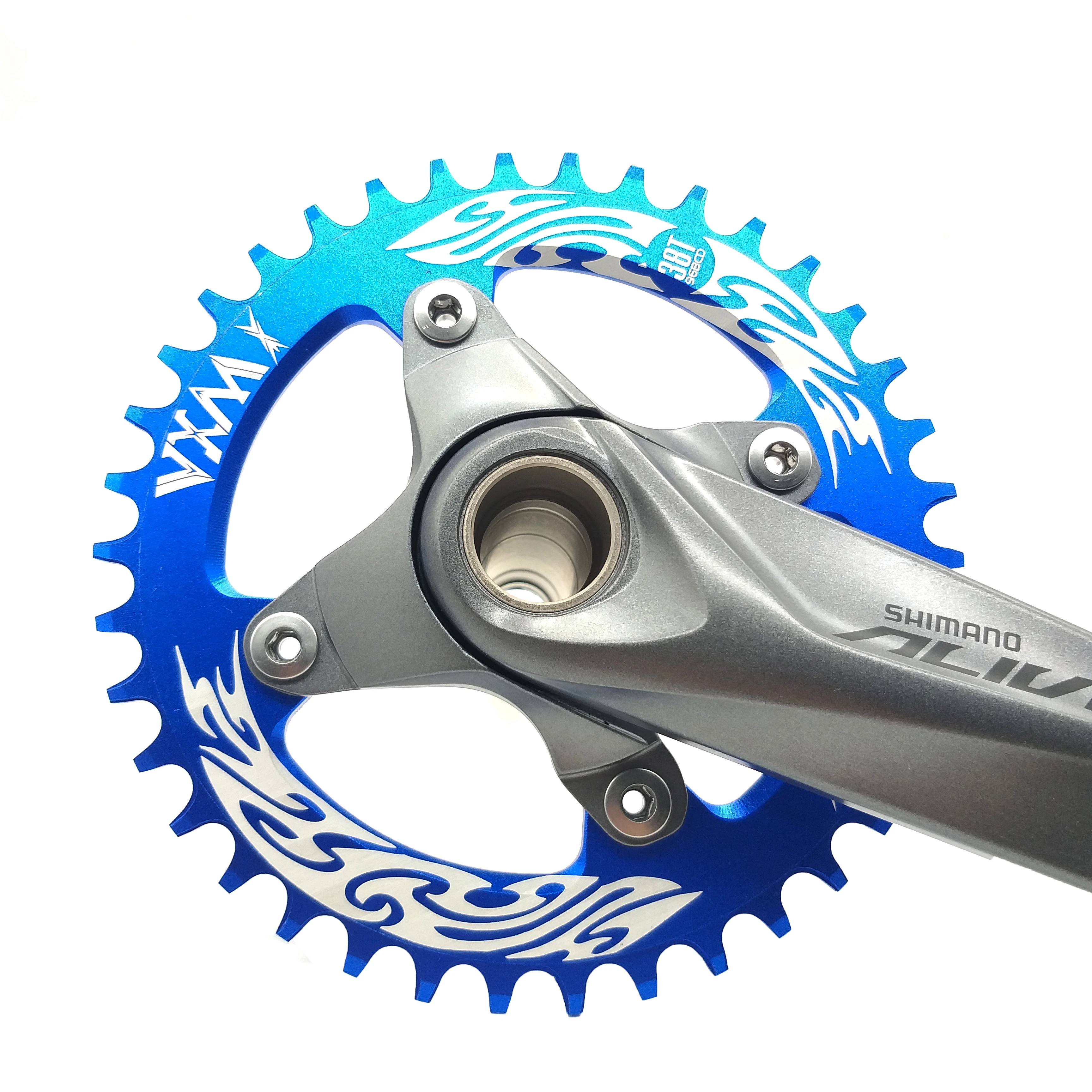 Shimano Alivio M4050 велосипед mtb коленчатый набор с VXM 96BCD круглой узкой широкой цепью 32T 34T