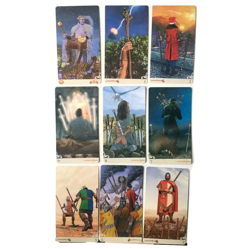 78pieces English Vice Versa Oracle Tarot Kit Tarot Cards Table Deck Board Games For Party Playing Card Table Game Entertainment