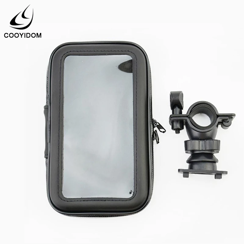 

Handlebar Bike Bicycle Mount Holder with Waterproof Case Universal Case for Mobile Phone GPS WHShopping