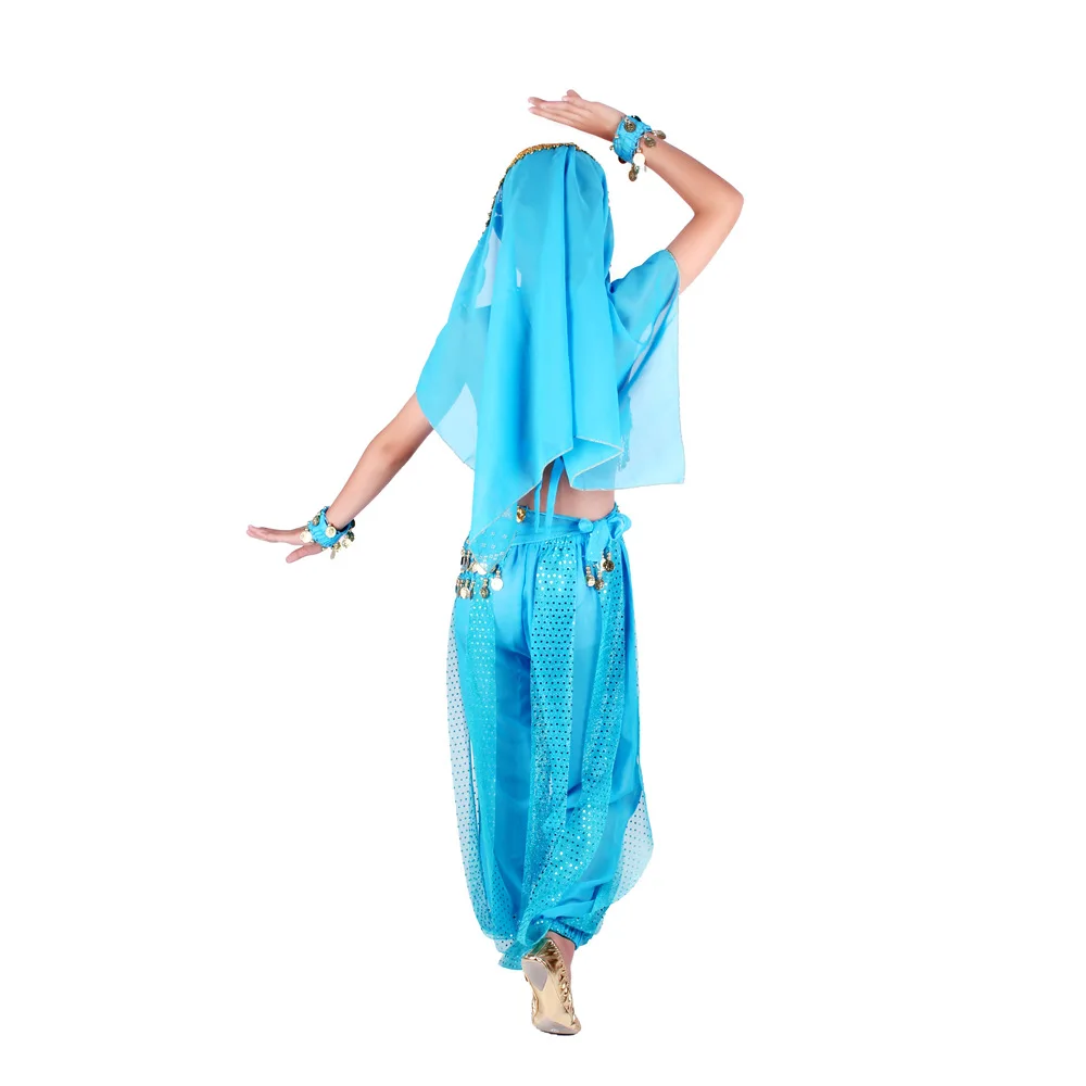 Belly Dance Costumes Kids Oriental Dance Girls Belly Dancing India Belly Dance Set Clothes Bellydance Child Kids Indian 6 Colors