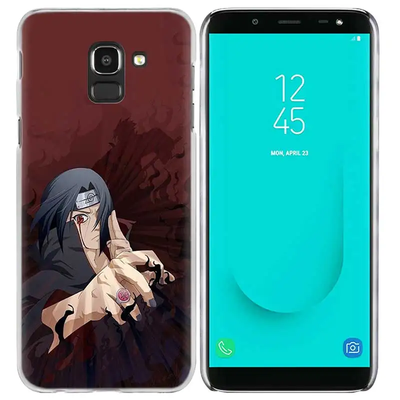 05 Naruto Uchiha Clan Case Cover for Samsung Galaxy A50 A80 A70 A60 A40 A30 A20 A20e A10 A9 A7 A6 Plus Note 8 9 10 Pro - Цвет: 05