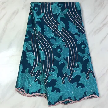 

2020 newarrival 5yards african swiss voile lace fabric cotton lace fabric for women party dress material F16912