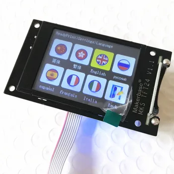 3d printer LCD unit MKS TFT24 touch screen RepRap controller panel TFT 24 full color display SainSmart splash screen monitor 1