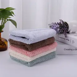 Коралловое бархатное детское полотенце для ванной водопоглощающий платок полотенце для лица оптовая продажа коралловый бархатный платок