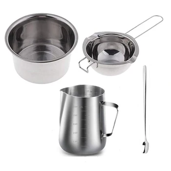 

Tools Candle Making Kit DIY Melting Spoon Double Boiler Stainless Long