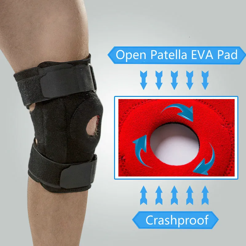 Knee Joint Brace Support Adjustable Breathable Protector Knee Stabilizer Kneepad Strap Patella  Orthopedic Arthritic Guard Pad
