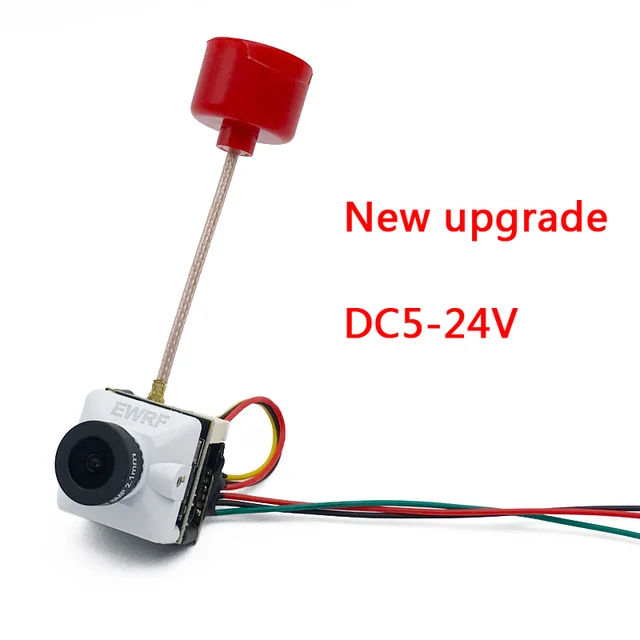EWRF e7087U-Mini transmisor de vídeo 5,8G, 2,3dbi RHCP, Super Mini cámara UFL y FPV, 700TVL, Micro cámara CCD, lente de 2,1mm, FPV de carreras EWRF e7087U-Mini transmisor de vídeo 5,8G, 2,3dbi RHCP, Super Mini cámara UFL y FPV, 700TVL, Micro cámara CCD, lente de 2,1mm, FPV de carreras