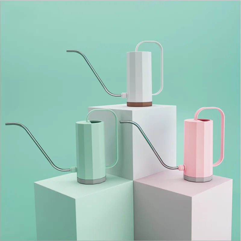 1PC 1.2L Long Mouth Watering Can Practical Flowers Gardening Tools Handle Plastic Plant Sprinkler Potted Home Kettle Irrigation