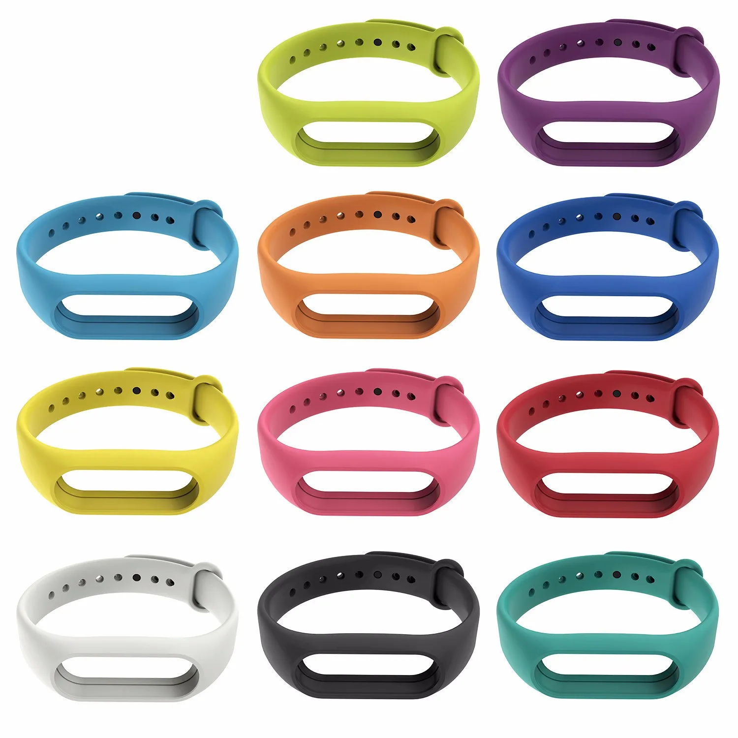 

For Colorful Xiaomi Mi Band 1 Bracelet Strap For TPU Replacement Watchband For Ure Color Sport Wristband Band Strap Accessory
