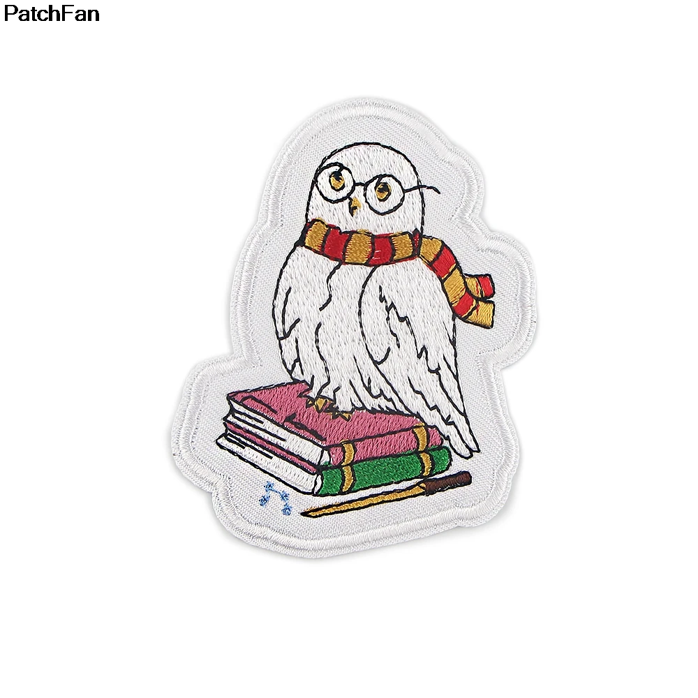 A3650 Patchfan классический волшебный фильм птица DIY вышитые патчи для одежды