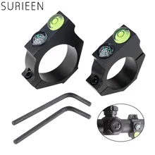 Винтовки прицел дух пузырьковый уровень кольцо 25,4 мм/30 мм винтовки оружейные крепления для прицела уровневое кольцо с компасом и гаечным ключом Охотничьи аксессуары