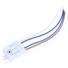 1 pièces 220V 60Hz LED commutateur à commande sonore capteur d'énergie lampe de commande vocale commutateur de capteur acoustique