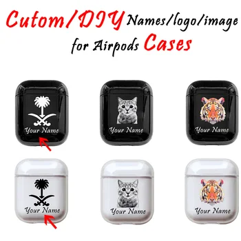 

Luxury Tiger Hard PC Customized Bluetooth Wireless Earphone Case For AirPods Protective Cover for Apple Airpods Charging Box Hot