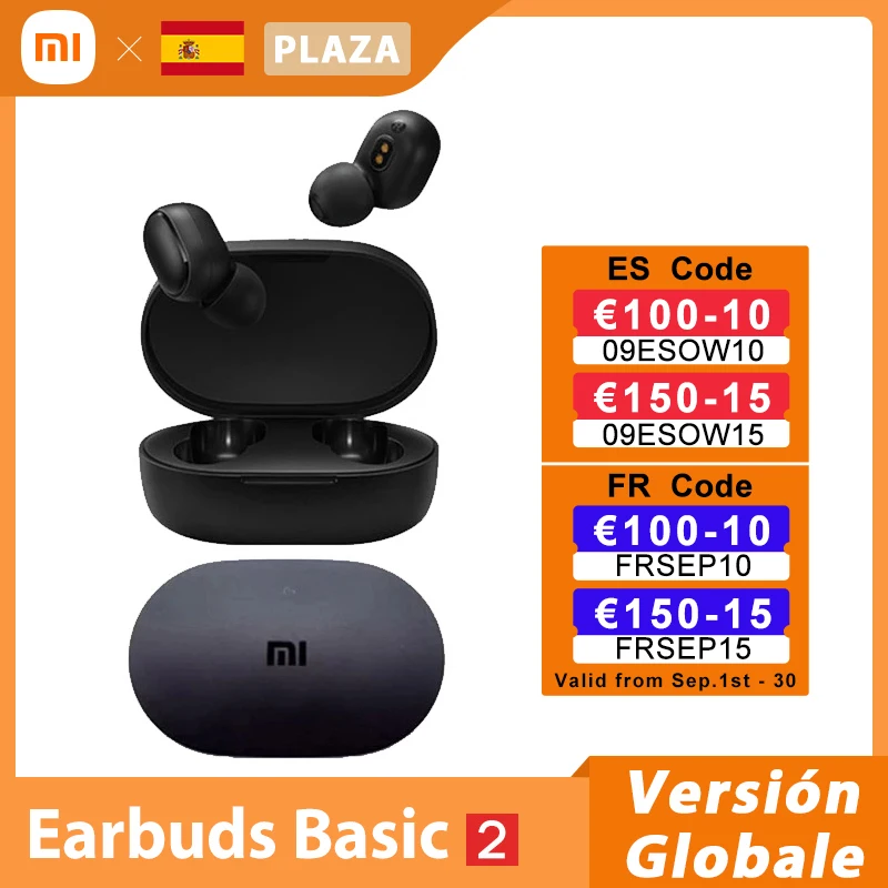 Глобальная версия Xiaomi Redmi AirDots 2 Mi настоящие беспроводные наушники базовые Bluetooth TWS