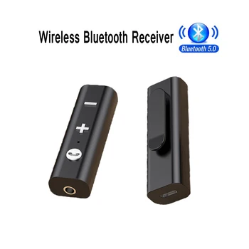 

3.5mm Jack Aux Audio Music Transmitter Wireless Bluetooth 5.0 Receiver Adapter for iPhone Xiaomi Handsfree for Wired Headsets