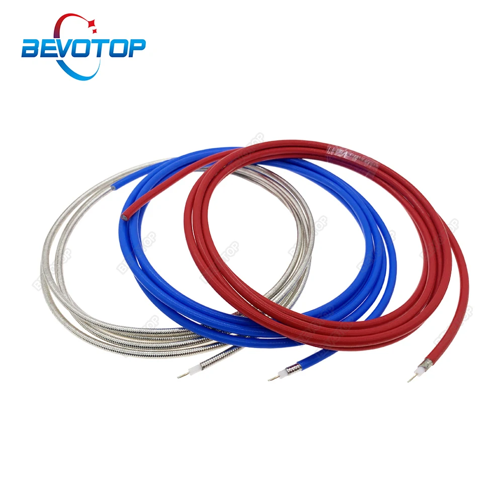 Tanie BEVOTOP półelastyczny kabel RG402 0.141 "przewód testowy wysokiej częstotliwości 50ohm kabel koncentryczny sklep