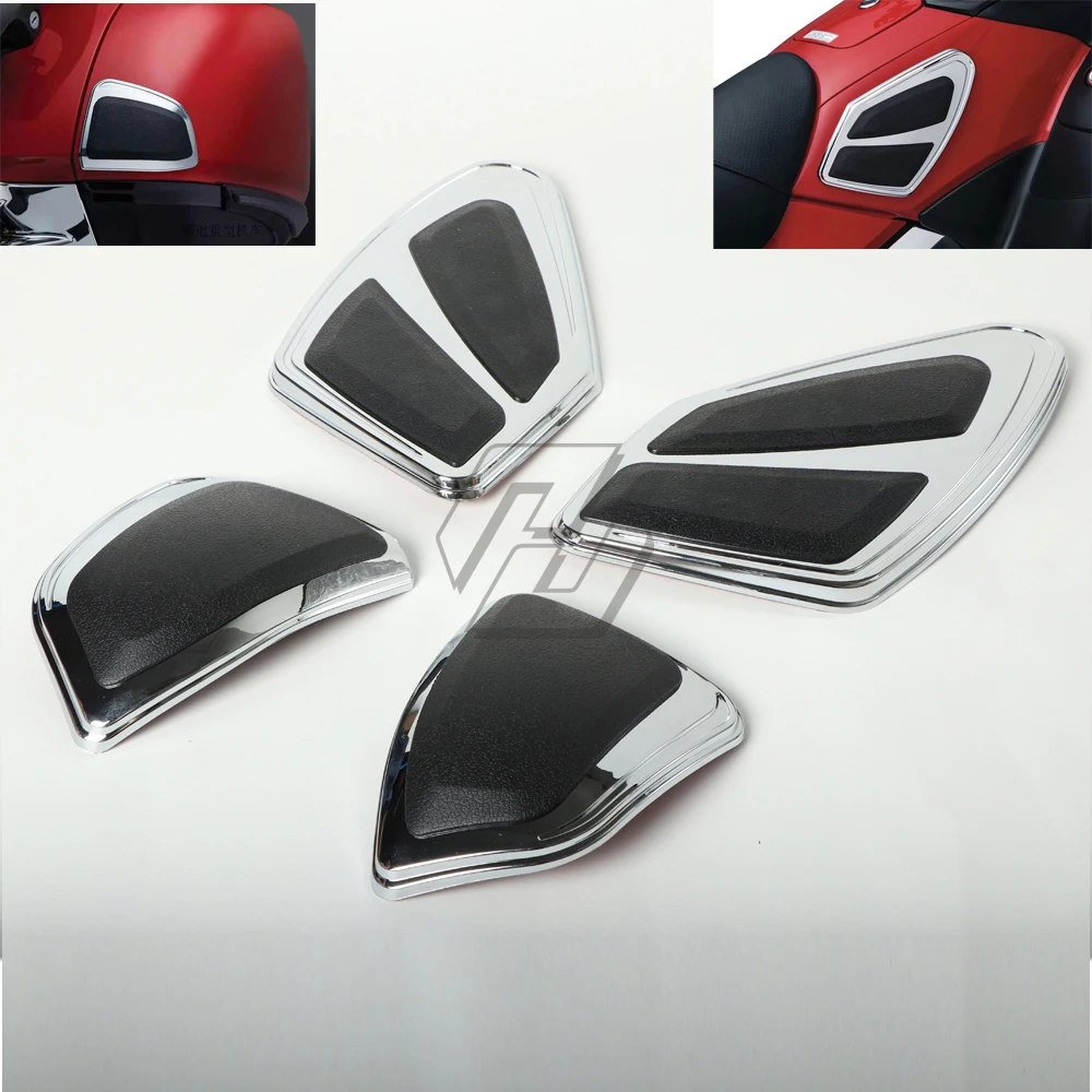 Хромированная крышка мотоциклетного топливного бака + накладка на сумку для HONDA