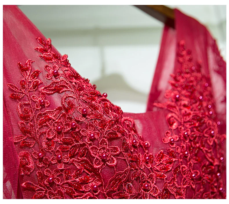 Сексуальное длинное вечернее платье с открытой спиной, Vestido de Festa, а-силуэт, с аппликацией, вечернее платье с вышивкой бисером, половина рукава, вечерние платья для выпускного вечера