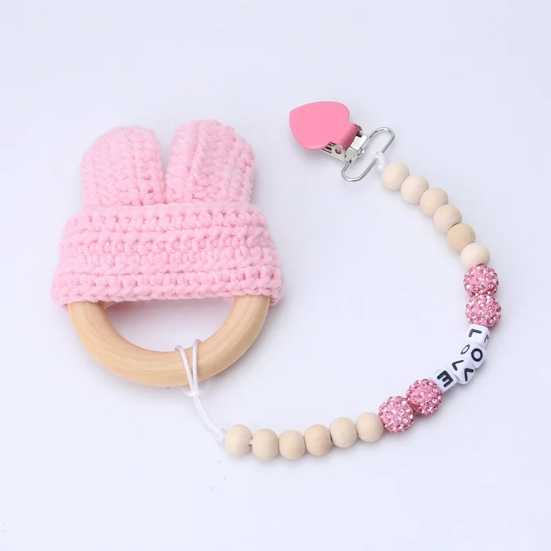 New Hot Sale Pacifier Chain For Nipples Baby Teether Pacifier Clips Chain Soother Holder Chain For baby