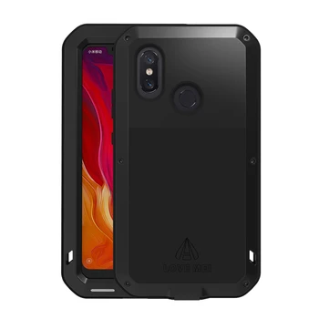 

Love Mei Metal Case For Xiaomi Mi 8 Shockproof Phone Cover For Xiaomi Mi8 Capa Rugged Armor Anti-Fall Case For Xiaomi Mi 8 Coque
