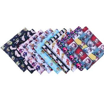 

50 * 145Cm Cartoons Pattern Polyester Cotton Fabric Patchwor Printed For Tissue Kids Home Textile For Sewing Doll Dress Curtain