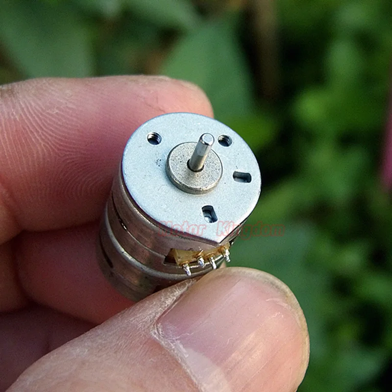 15BY25 Mini 15mm 2-Phase 4-Wire 8 Feet Micro Elongated Stepper Stepping Motor