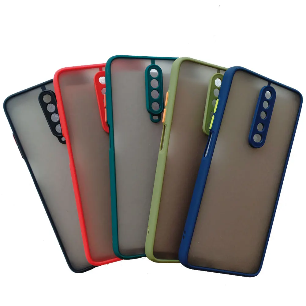Чехол для Xiaomi Redmi K30 5G противоударный чехол xiaomi k30i жесткий телефона Poco X2 матовый из