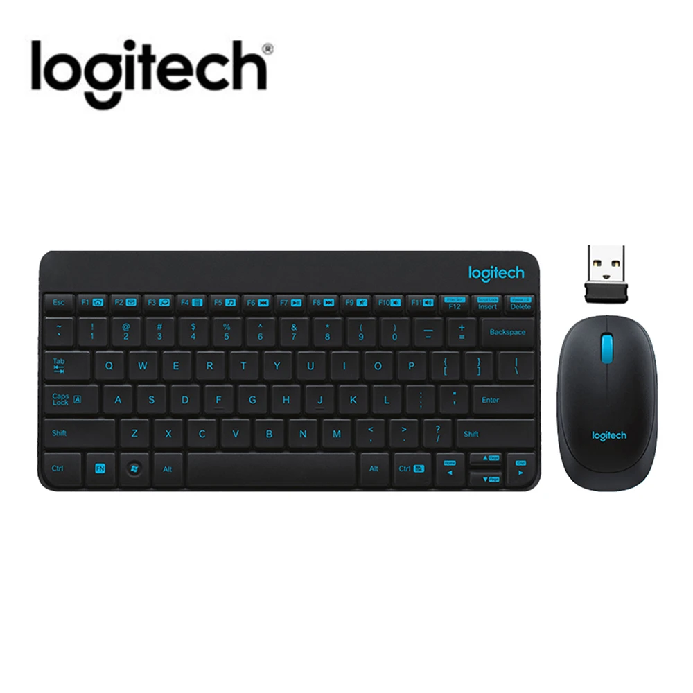 Игровая клавиатура Logitech MK245 USB Nano 1000DPI эргономичная мышь|Комплекты мышь плюс