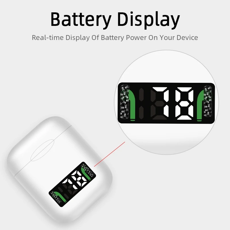 

i99 tws LED Wireless Bluetooth Earphones Earbuds For iPhone Samsung Xiaomi Huawei LG pk ear air i18 tws I10000