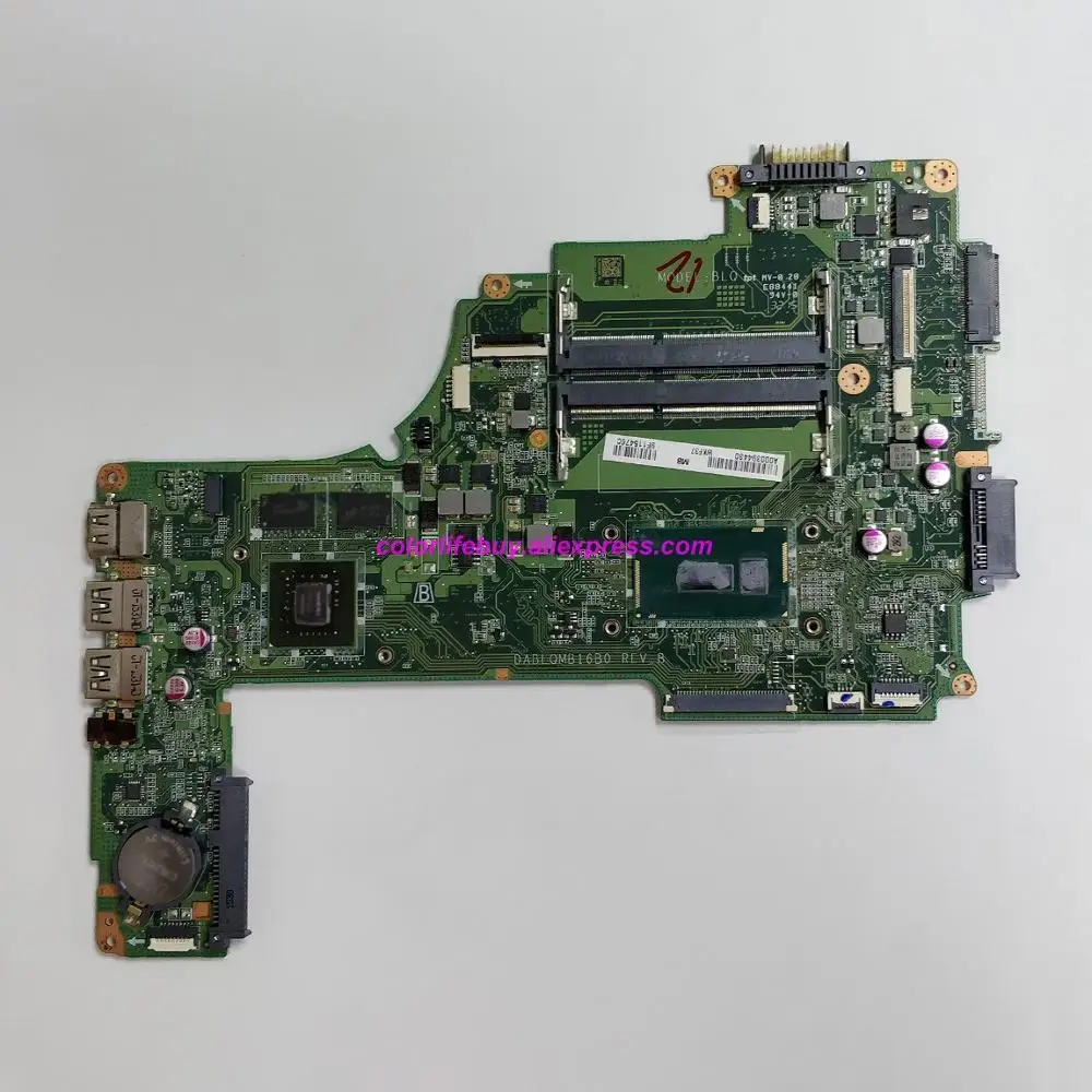 Genuine A000394430 DABLQMB16B0 w SR23Y i5-5200U CPU N16S-GM-S-A2 Laptop Motherboard for Toshiba Satellite C50 L50 Notebook PC