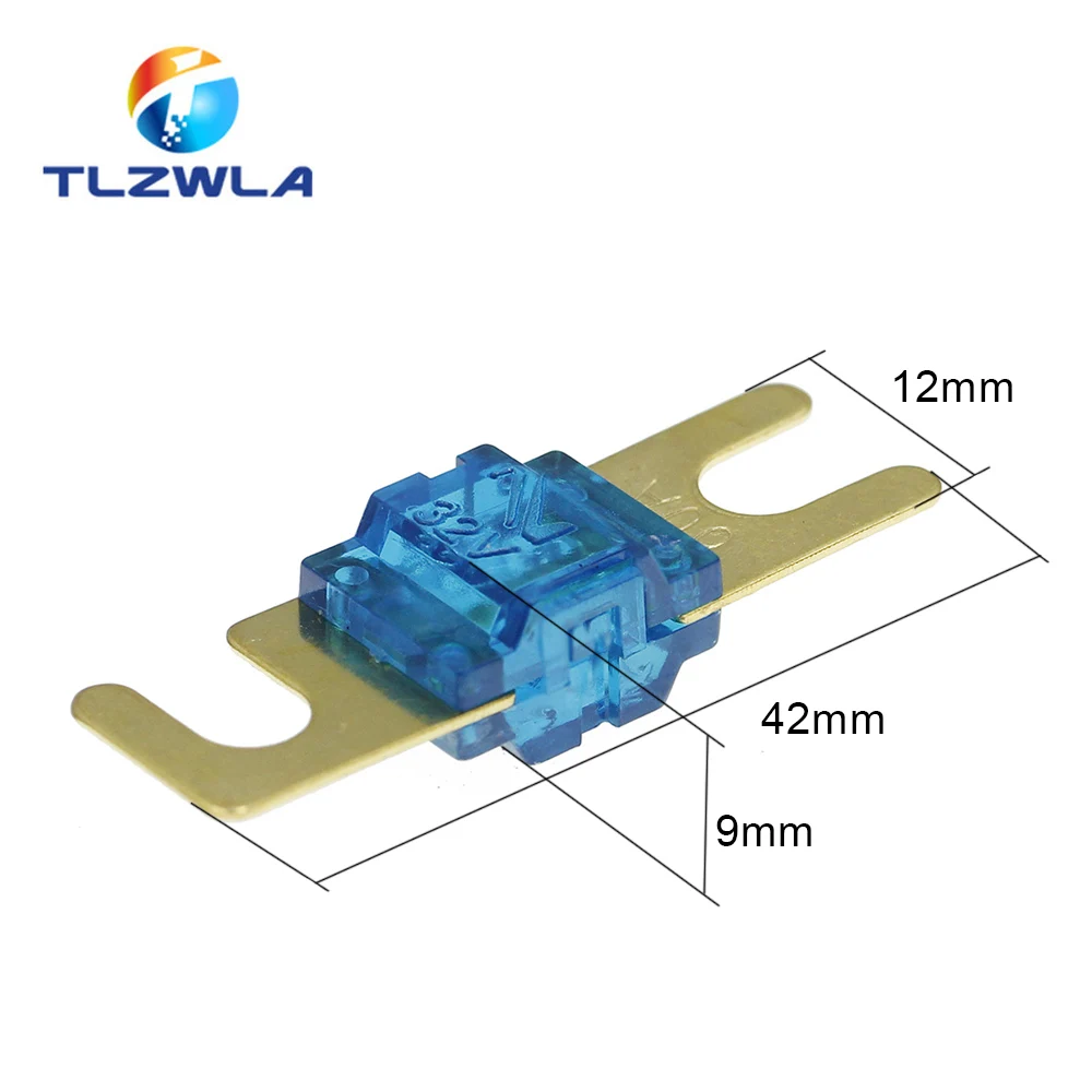 Gold Plated Mini Car Stereo Audio Fuses – 20A to 150A, 32V
