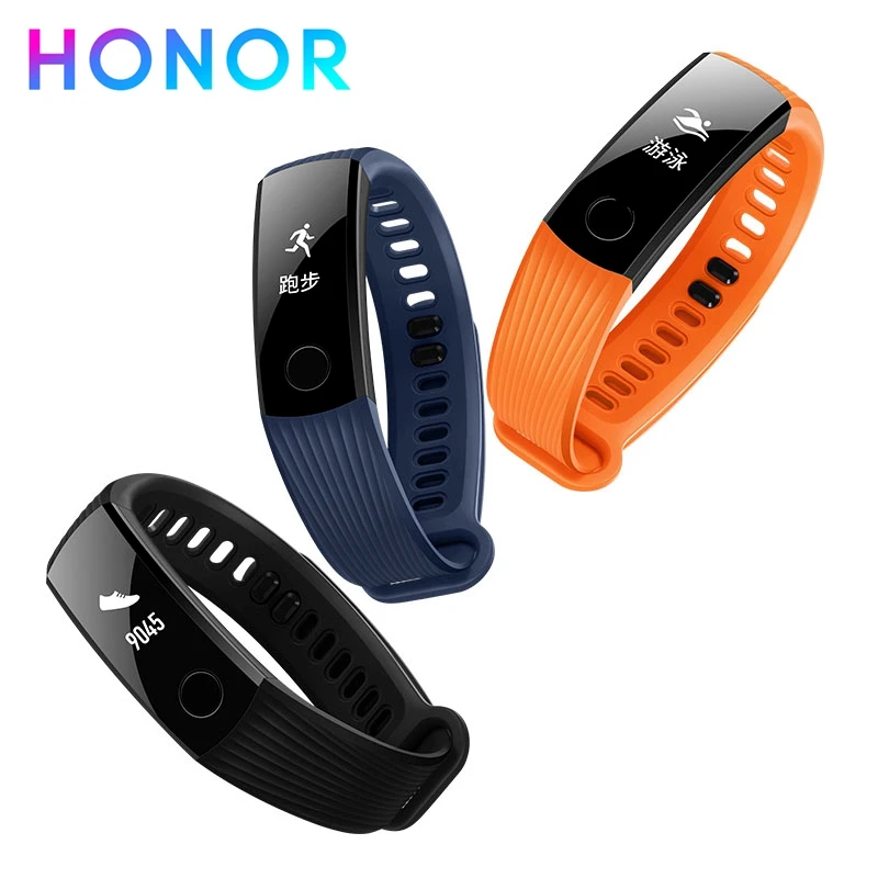 Браслет HONOR Band 3, умный фитнес-браслет, трекер, спортивный браслет, трекер активности в реальном времени, смарт-браслет Honor Band 4 для бега