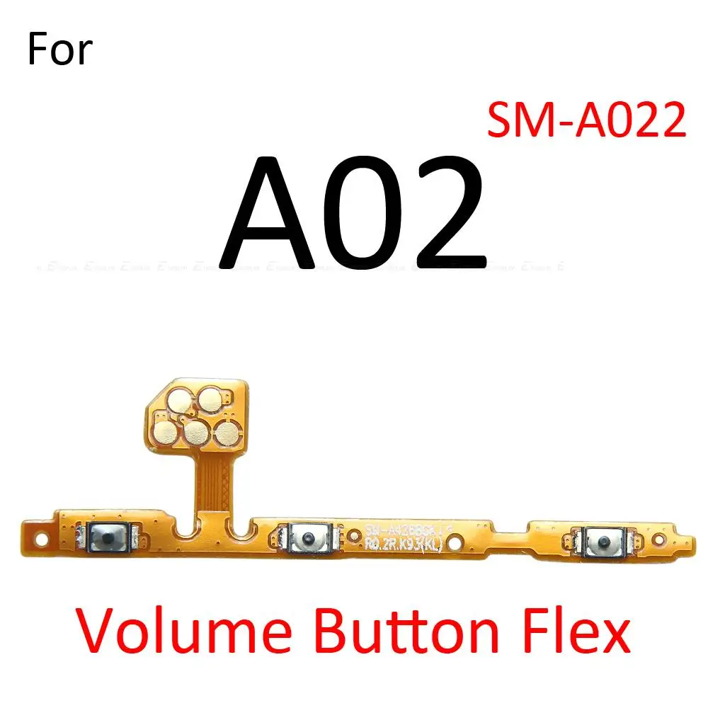 2X Power Volume Button Flex Cable for Samsung Galaxy A42 5G A426 A32 A325 A02 A022 