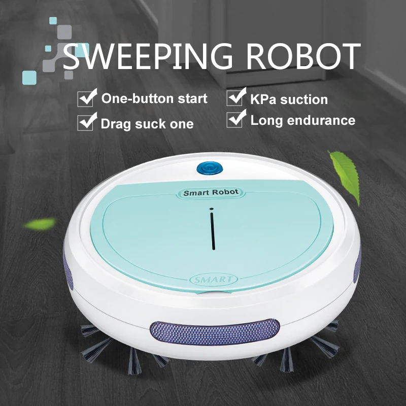 

Rechargeable Smart Vacuum Cleaners Robot 4 in 1 3200pa USB Auto Smart Sweeping Dry Wet Mop UV Sterilizer Strong Suction Sweeper