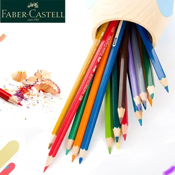 

1Pc Faber-Castell 72 Color Optional Water-soluble Colored Pencil Writing Coloring Painted Bright Colors Art and School Supplies