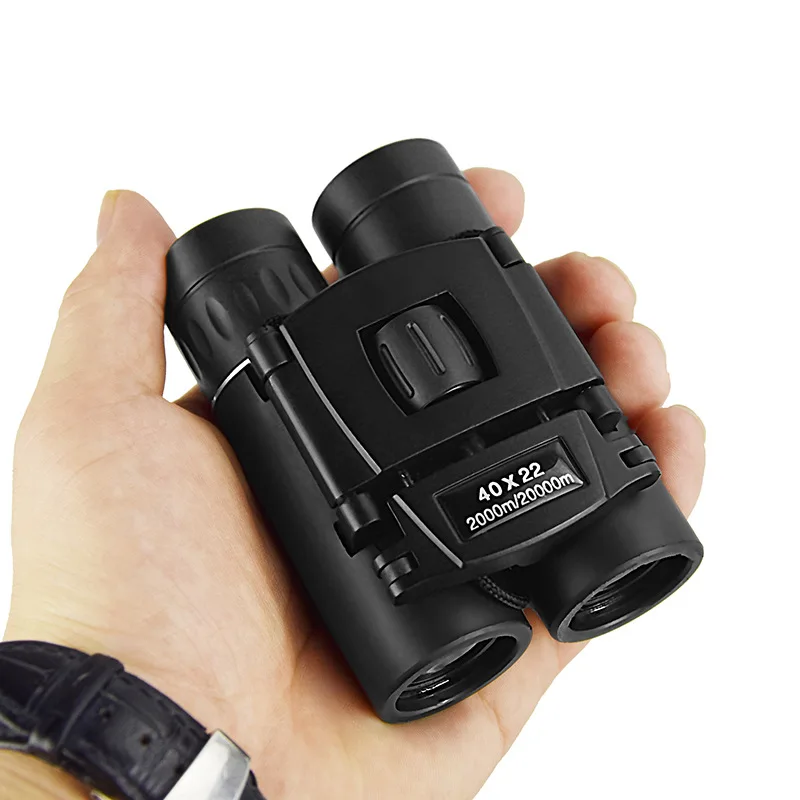 Promoción Binoculares potentes de 40x22HD, telescopio Monocular plegable de larga distancia de 2KM para caza, Camping, viaje y al aire libre neQKMDyn8gX