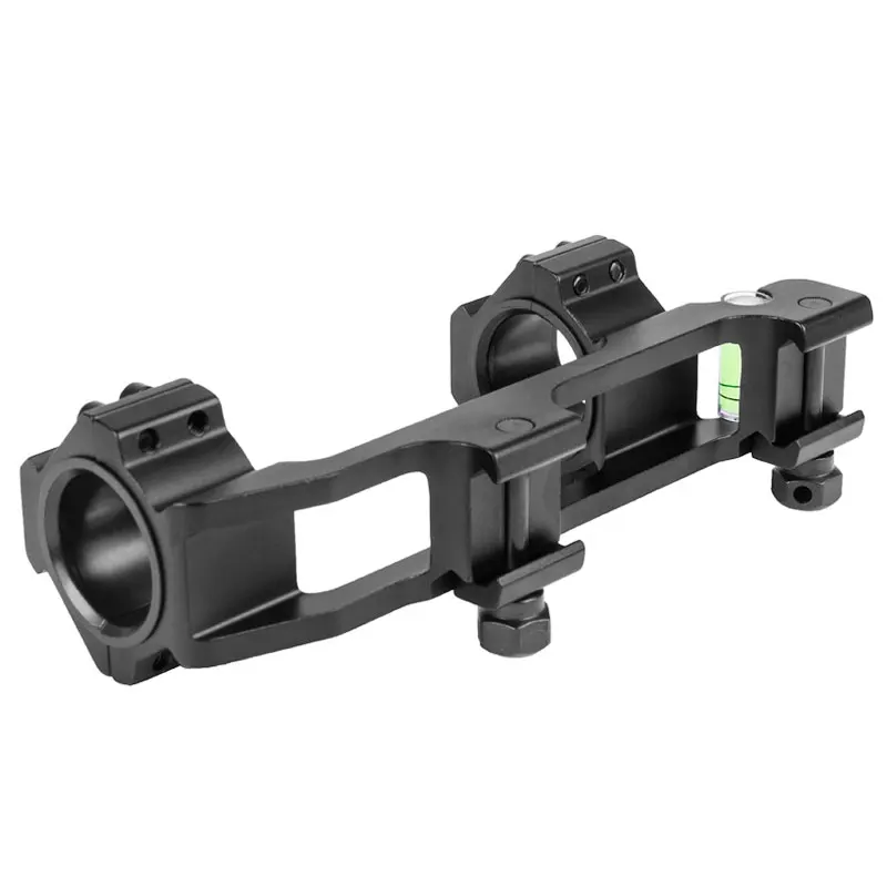 Accurate Bubble Level Scope Mount One Piece Double Rings Mount Fits 25.4/30mm Diameter Picatinny Rails Tactical Sights Mounts