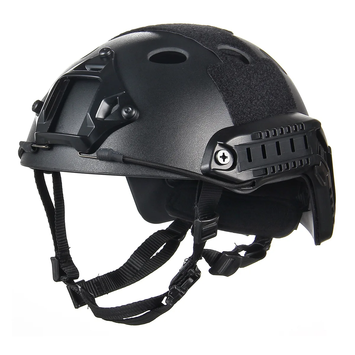 Black Тактический шлем защитный Открытый тактический Пейнтбол CS Casco страйкбол шлем БЫСТРЫЙ защитный шлем езда защитное оборудование - Цвет: Black