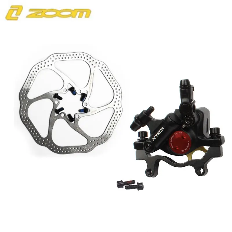 Rear Black W Rotor MTB Road HB-100 MTB Road Line Тяговая гидравлическая Дисковая тормозная штангенциркуль передний и задний дисковый тормоз горного велосипеда E-BIKE дисковый тормоз - Цвет: Rear Black W Rotor