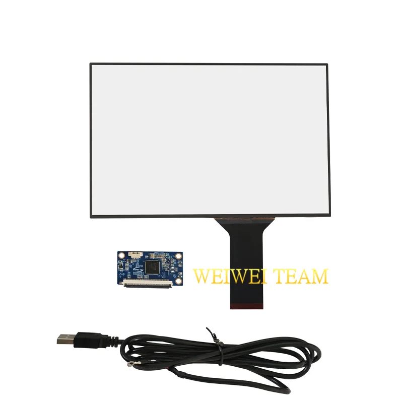 Wisecoco 10,1 дюймов емкостный сенсорный экран USB plug play поддержка Raspberry Android linux WIN78 10 16:10G+ G 227x146,5 мм 10 точек