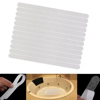 

6/12/24/36pcs Anti-Slip Strips Shower Stickers Bath Safety Strips Transparent Non Stickers For Bathtubs Showers Stairs 2cmx20cm