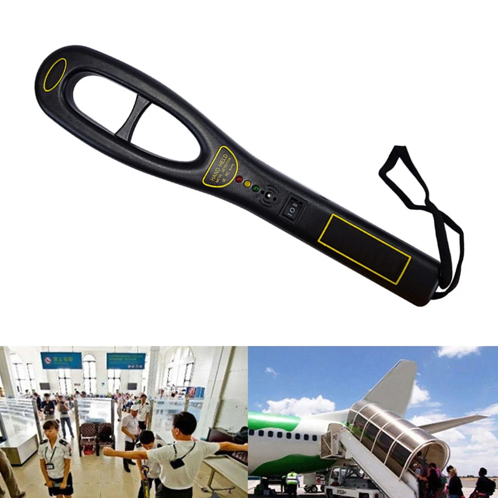 

Security Metal Detector Handheld Security Monitoring Detection Anti-theft Anti-eavesdropping Radio Wave Induction Security Alarm
